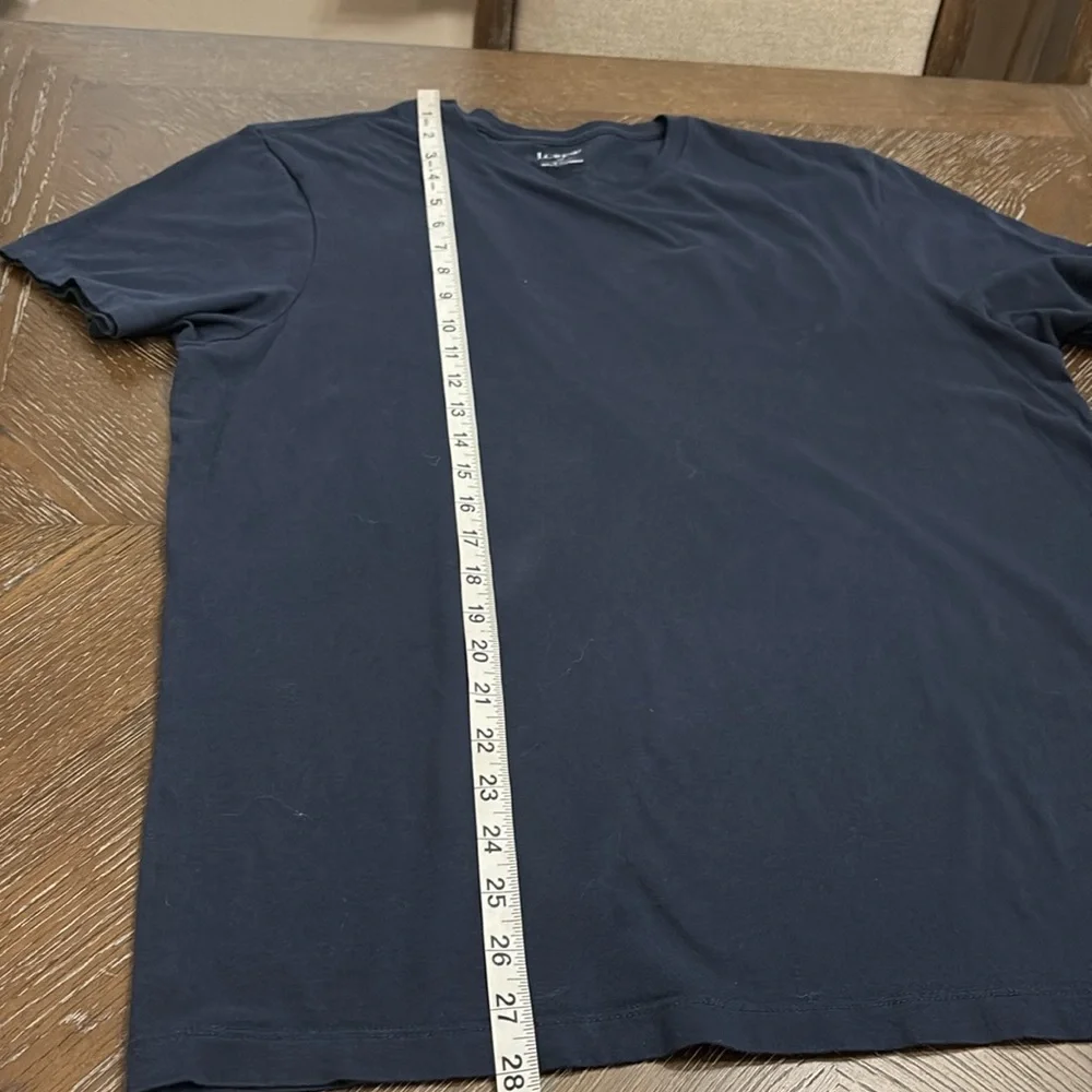 J.Crew washed navy blue short sleeve cotton T-shirt Size L